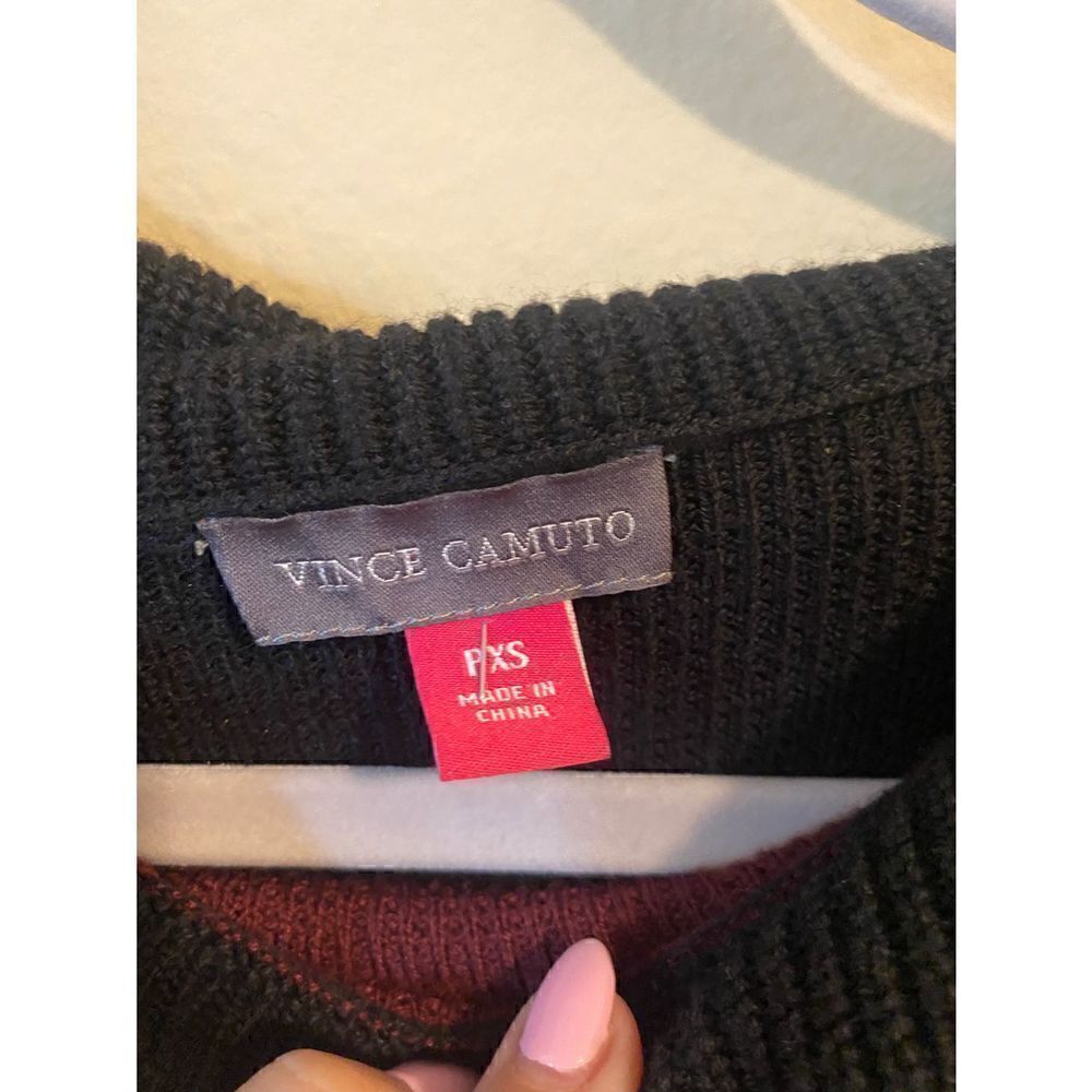 Vince Camuto two-tone block sweater - Picture 4 of 5